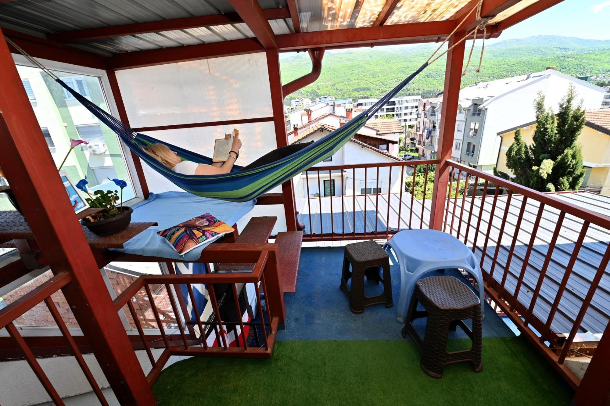 Blue Lake Hostel Охрид Экстерьер фото