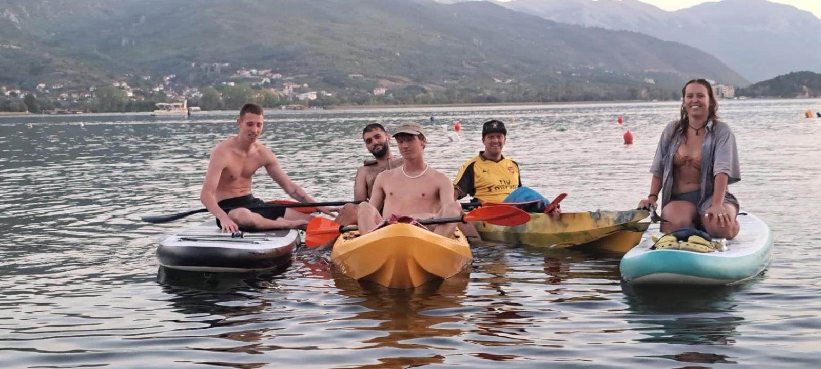Blue Lake Hostel Охрид Экстерьер фото